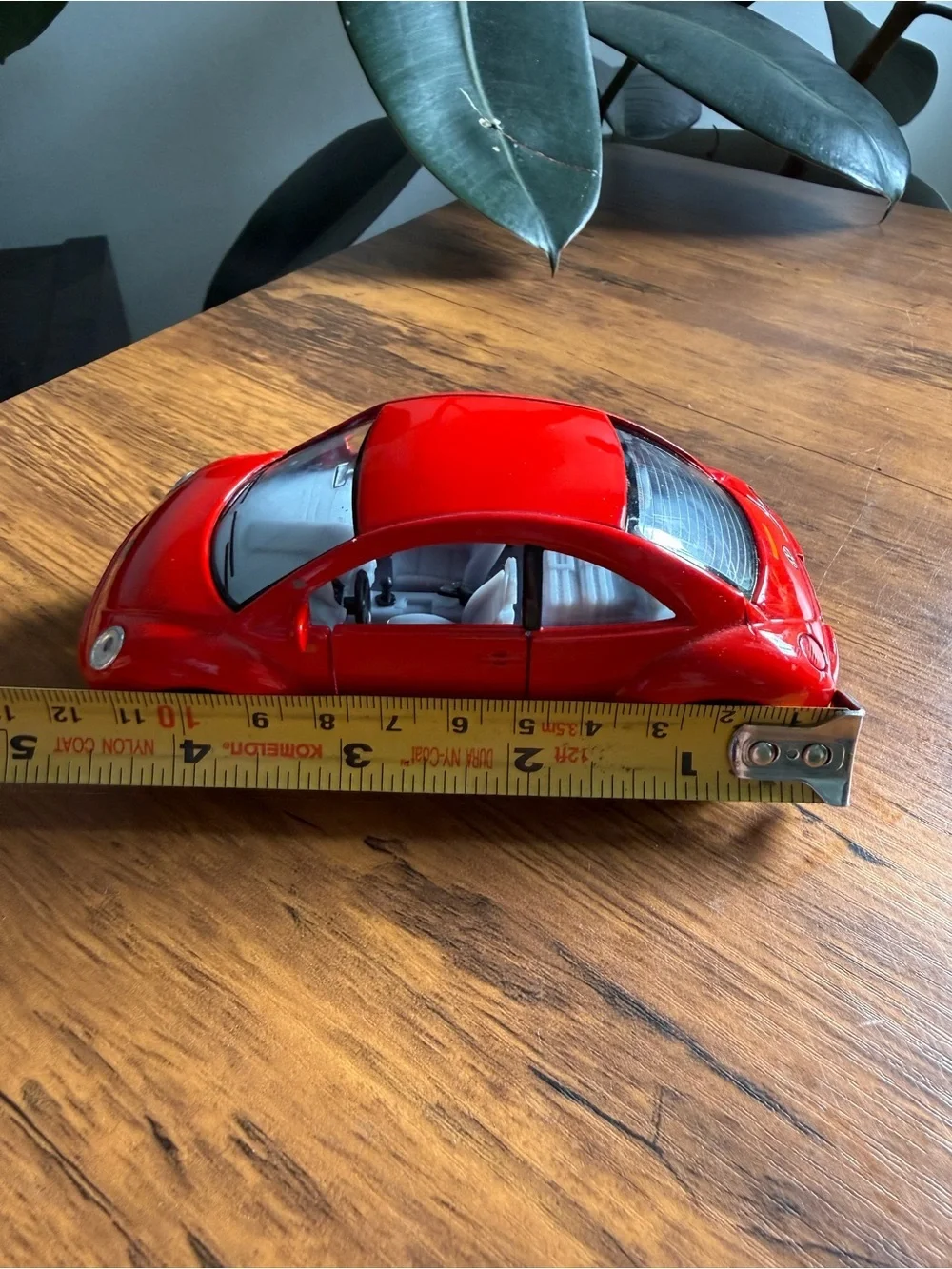 Red Toy Beetle Car KINSMART- Classic Ride-On Style